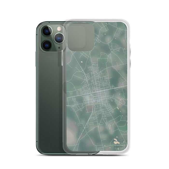 Custom Mullins South Carolina Map Phone Case in Afternoon
