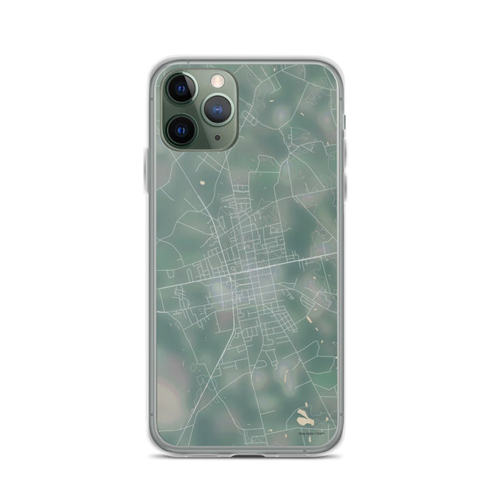Custom iPhone 11 Pro Mullins South Carolina Map Phone Case in Afternoon