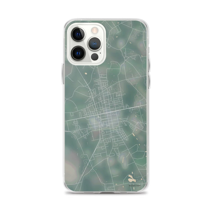 Custom iPhone 12 Pro Max Mullins South Carolina Map Phone Case in Afternoon
