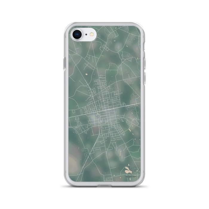 Custom iPhone SE Mullins South Carolina Map Phone Case in Afternoon