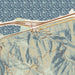 Multnomah Falls Oregon Map Print in Woodblock Style Zoomed In Close Up Showing Details