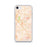 Custom Murfreesboro Tennessee Map iPhone SE Phone Case in Watercolor