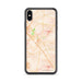Custom Murfreesboro Tennessee Map Phone Case in Watercolor