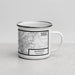 Right View Custom Murrieta California Map Enamel Mug in Classic