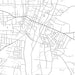 Nacogdoches Texas Map Print in Classic Style Zoomed In Close Up Showing Details