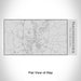 Rendered View of Nacogdoches Texas Map Engraving on 17oz Stainless Steel Insulated Cola Bottle