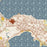 Nahant Massachusetts Map Print in Woodblock Style Zoomed In Close Up Showing Details
