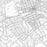 Narberth Pennsylvania Map Print in Classic Style Zoomed In Close Up Showing Details