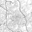Nashua New Hampshire Map Print in Classic Style Zoomed In Close Up Showing Details