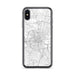 Custom Nashville Tennessee Map Phone Case in Classic