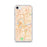 Custom Nashville Tennessee Map iPhone SE Phone Case in Watercolor