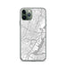 Custom Newark New Jersey Map Phone Case in Classic