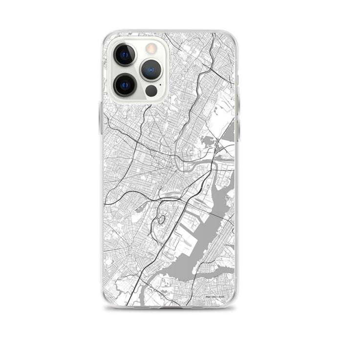 Custom Newark New Jersey Map iPhone 12 Pro Max Phone Case in Classic