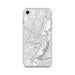 Custom Newark New Jersey Map iPhone SE Phone Case in Classic