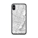 Custom Newark New Jersey Map Phone Case in Classic