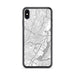 Custom Newark New Jersey Map Phone Case in Classic