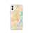 Custom Newark New Jersey Map Phone Case in Watercolor