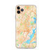 Custom Newark New Jersey Map Phone Case in Watercolor
