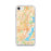 Custom Newark New Jersey Map iPhone SE Phone Case in Watercolor