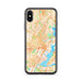 Custom Newark New Jersey Map Phone Case in Watercolor