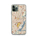Custom Newark New Jersey Map Phone Case in Woodblock