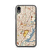 Custom Newark New Jersey Map Phone Case in Woodblock