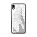Custom New Bedford Massachusetts Map Phone Case in Classic