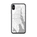 Custom New Bedford Massachusetts Map Phone Case in Classic