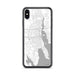 Custom New Bedford Massachusetts Map Phone Case in Classic