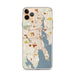Custom New Bedford Massachusetts Map Phone Case in Woodblock