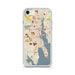 Custom New Bedford Massachusetts Map Phone Case in Woodblock