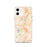 Custom New Britain Connecticut Map iPhone 12 Phone Case in Watercolor