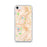 Custom New Britain Connecticut Map iPhone SE Phone Case in Watercolor