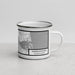 Right View Custom Newburyport Massachusetts Map Enamel Mug in Classic