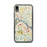 Custom Newburyport Massachusetts Map Phone Case in Woodblock