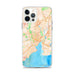 Custom New Haven Connecticut Map iPhone 12 Pro Max Phone Case in Watercolor