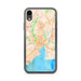 Custom New Haven Connecticut Map Phone Case in Watercolor