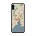 Custom New Haven Connecticut Map Phone Case in Woodblock