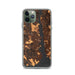 Custom iPhone 11 Pro New London Connecticut Map Phone Case in Ember