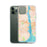 Custom New London Connecticut Map Phone Case in Watercolor