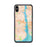 Custom iPhone XS Max New London Connecticut Map Phone Case in Watercolor