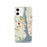 Custom iPhone 12 New London Connecticut Map Phone Case in Woodblock