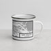 Right View Custom New Orleans Louisiana Map Enamel Mug in Classic