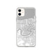 Custom New Orleans Louisiana Map Phone Case in Classic