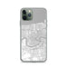 Custom New Orleans Louisiana Map Phone Case in Classic