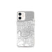 Custom New Orleans Louisiana Map iPhone 12 mini Phone Case in Classic