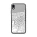 Custom New Orleans Louisiana Map Phone Case in Classic