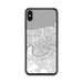 Custom New Orleans Louisiana Map Phone Case in Classic