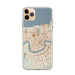 Custom New Orleans Louisiana Map Phone Case in Woodblock