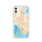 Custom Newport News Virginia Map Phone Case in Watercolor